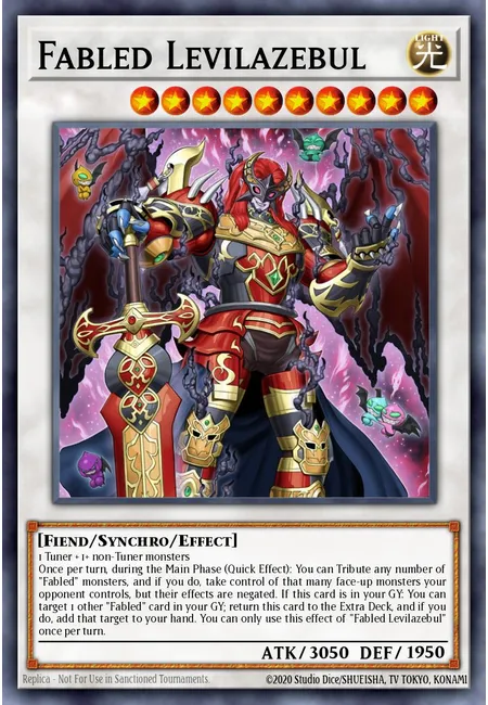 Fabled Levilazebul · Battles of Legend: Monster Mayhem