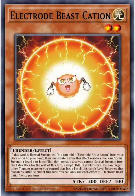 Electrode Beast Cation · Battles of Legend: Terminal Revenge