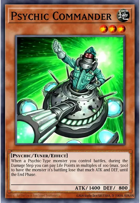 Psychic Commander · Turbo Pack: Booster Four