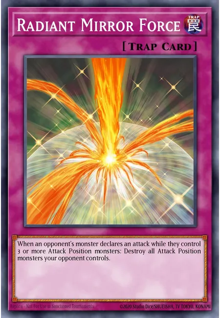 Radiant Mirror Force · Premium Gold: Infinite Gold