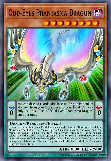 Odd-Eyes Phantasma Dragon · Battles of Legend: Crystal Revenge