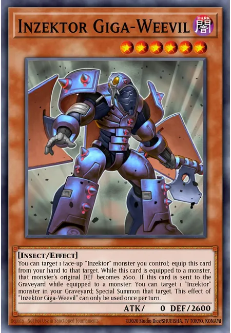 Inzektor Giga-Weevil · Order of Chaos