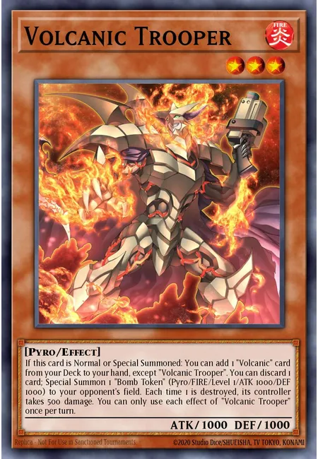 Volcanic Trooper · Legendary Duelists: Soulburning Volcano