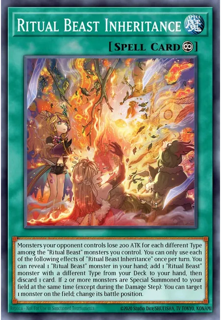 Ritual Beast Inheritance · Battles of Legend: Terminal Revenge