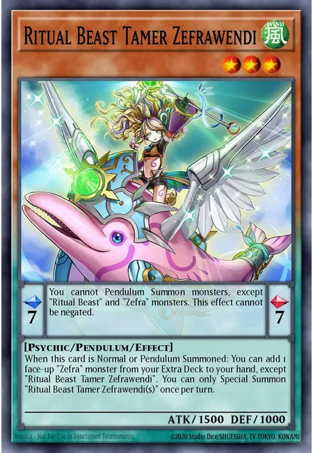 Ritual Beast Tamer Zefrawendi