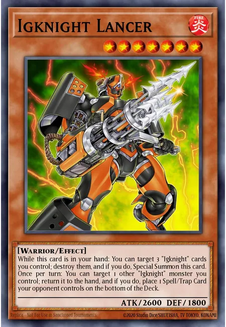 Igknight Lancer · Clash of Rebellions