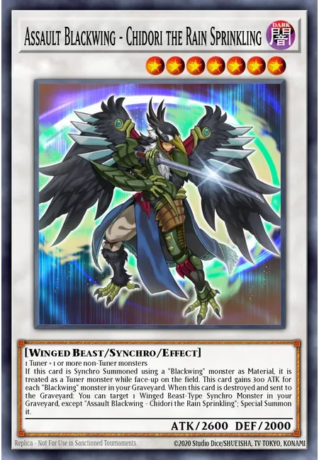 Assault Blackwing - Chidori the Rain Sprinkling