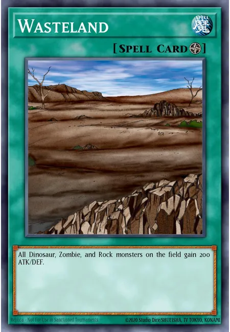 Terra Árida · Legend of Blue Eyes White Dragon