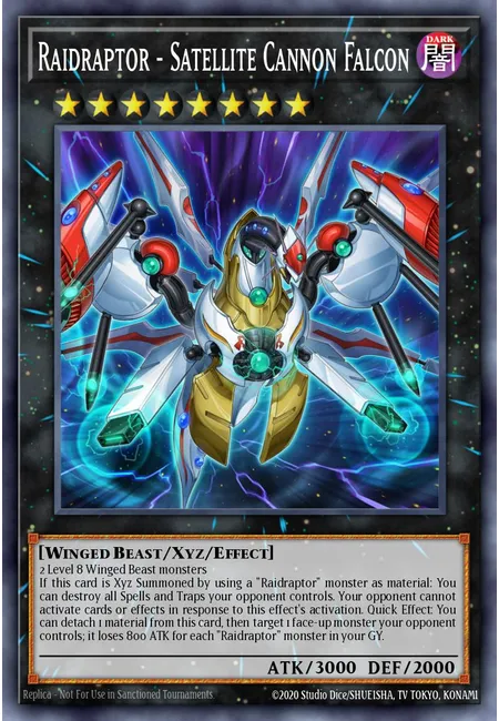 Ataqueraptor - Falcão Canhão Satélite