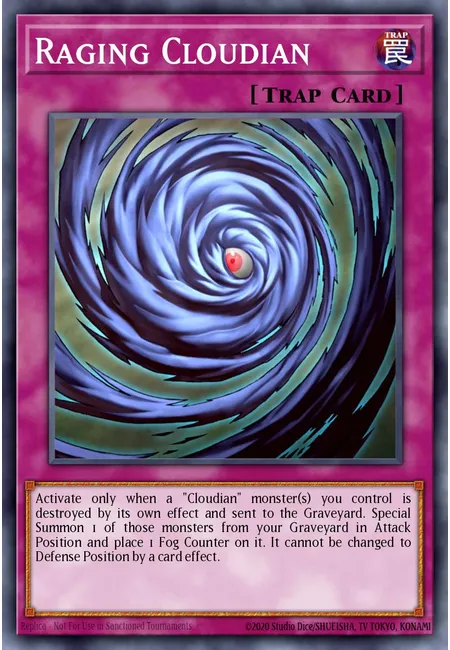 Raging Cloudian · Speed Duel GX: Duelists of Shadows
