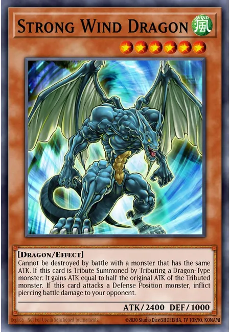 Strong Wind Dragon · Legendary Collection 5D's Mega Pack