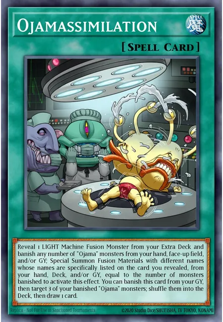 Ojamassimilation · Legendary Duelists: Ancient Millennium