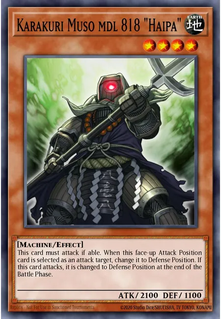 Karakuri Muso mdl 818 "Haipa" · Storm of Ragnarok
