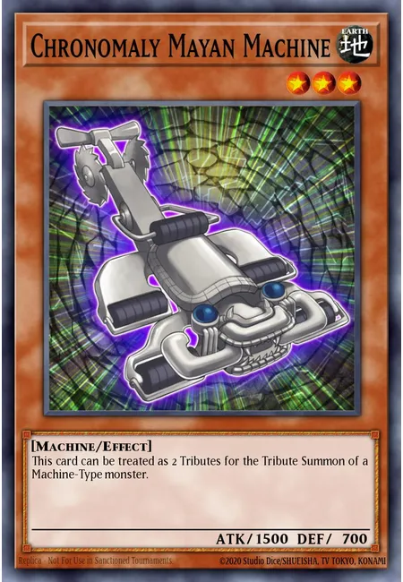 Chronomaly Mayan Machine · Return of the Duelist