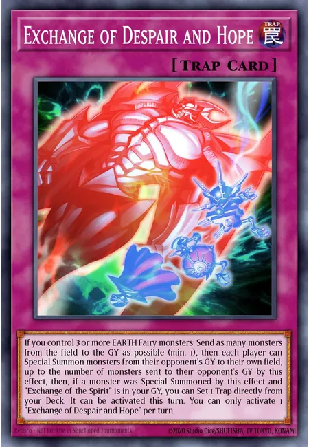 Exchange of Despair and Hope