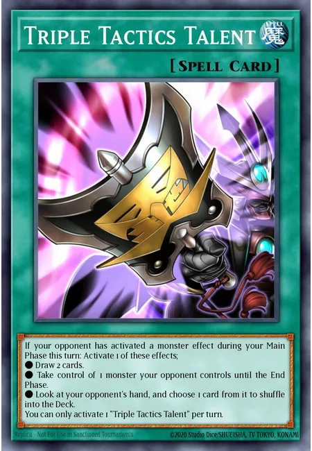 Talento da Tática Tripla · Rise of the Duelist