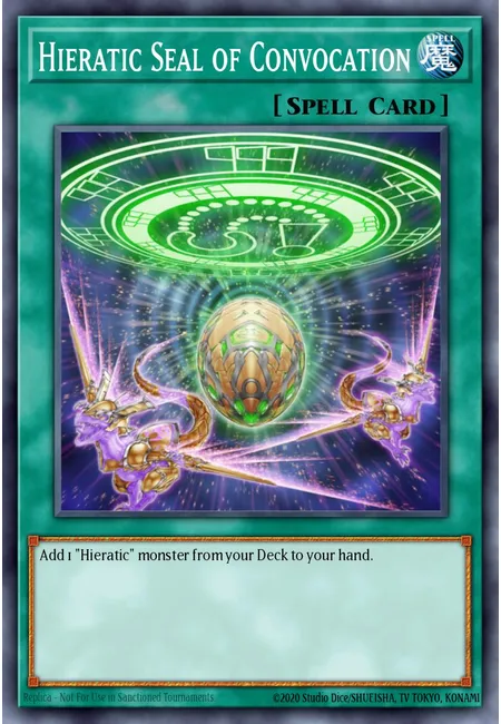 Hieratic Seal of Convocation