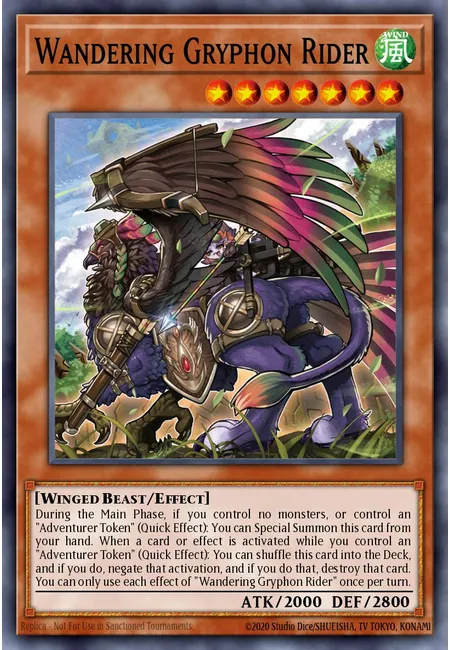 Wandering Gryphon Rider