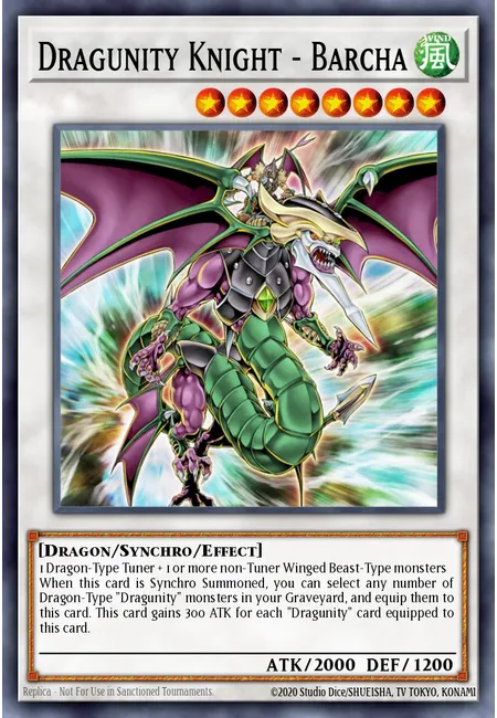 Dragunity Knight - Barcha · Hidden Arsenal 4: Trishula's Triumph