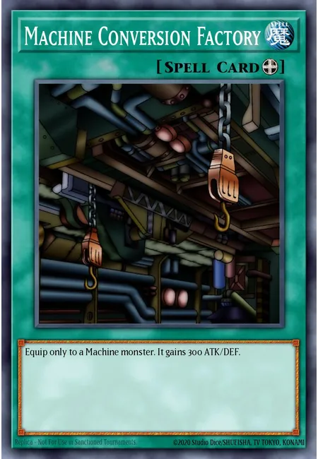 Machine Conversion Factory · Legend of Blue Eyes White Dragon