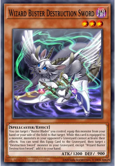 Wizard Buster Destruction Sword