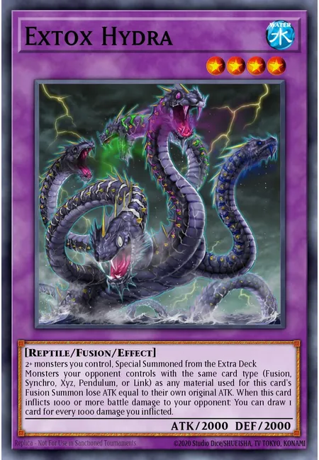 Extox Hydra · Battles of Legend: Monstrous Revenge