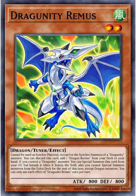 Dragunity Remus · Battles of Legend: Glorious Gallery