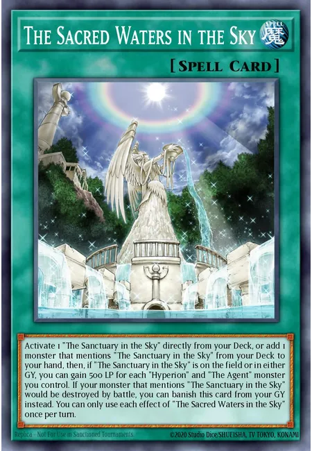 The Sacred Waters in the Sky