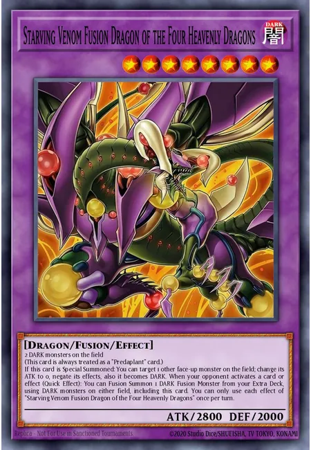 Starving Venom Fusion Dragon of the Four Heavenly Dragons