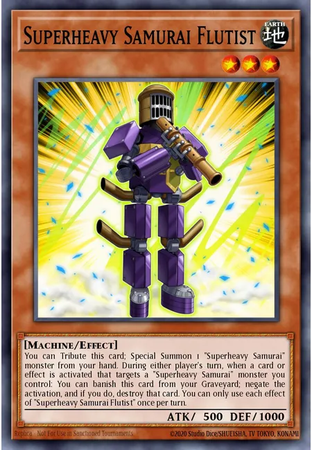 Samurai Superpesado Flautista