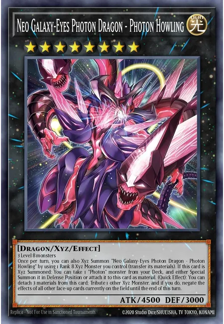 Neo Galaxy-Eyes Photon Dragon - Photon Howling