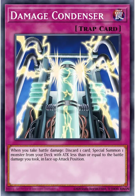 Damage Condenser · Saga of Blue-Eyes White Dragon Structure Deck