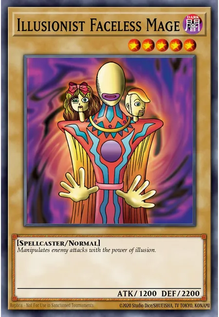Illusionist Faceless Mage
