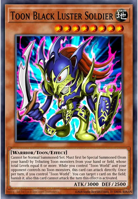 Toon Black Luster Soldier