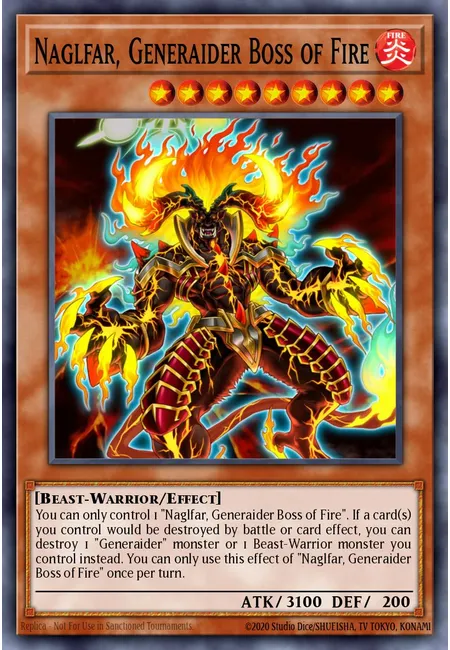 Naglfar, Generaider Boss of Fire · Mystic Fighters