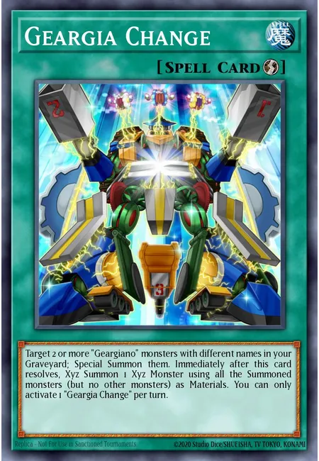 Geargia Change