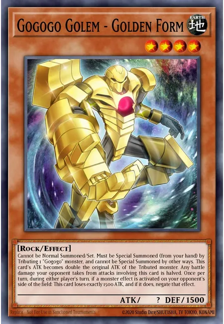 Golem Gogogo - Forma Dourada · Secrets of Eternity