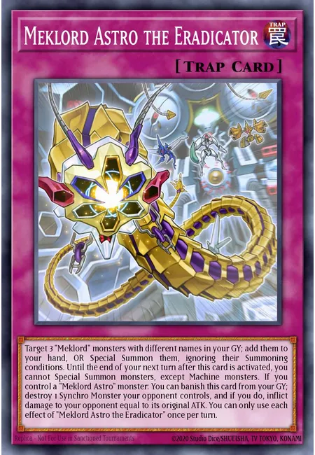 Meklord Astro the Eradicator · Legendary Duelists: Rage of Ra