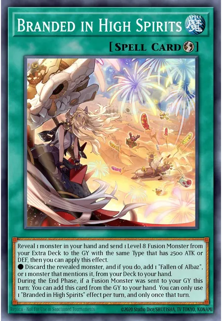 Branded in High Spirits · Burst of Destiny