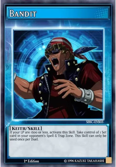 Bandit · Speed Duel: Scars of Battle Launch Event participation card