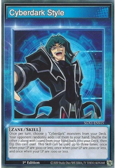 Cyberdark Style (Skill Card) · Speed Duel GX: Duel Academy Box