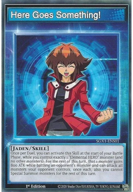 Here Goes Something! · Speed Duel GX: Duel Academy Box