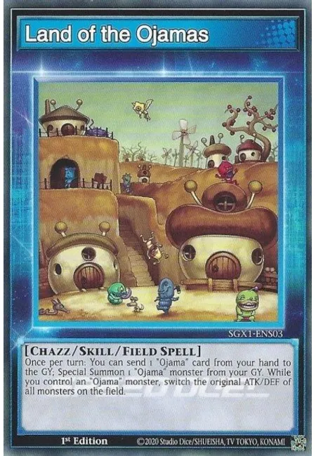 Land of the Ojamas (Skill Card) · Speed Duel GX: Duel Academy Box