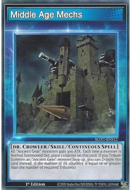 Middle Age Mechs (Skill Card) · Speed Duel GX: Duel Academy Box
