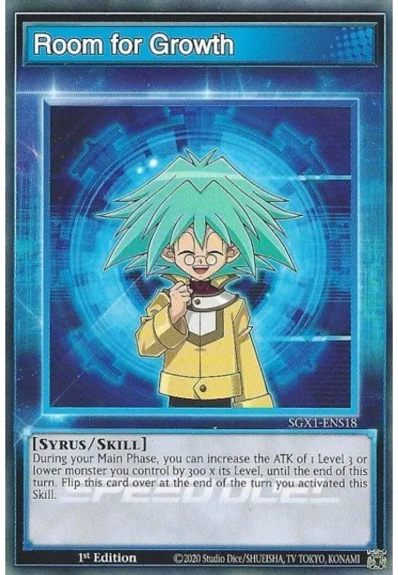 Room for Growth · Speed Duel GX: Duel Academy Box