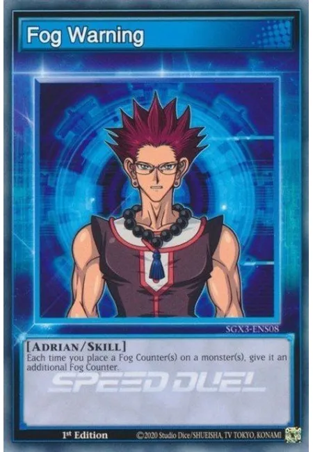 Fog Warning · Speed Duel GX: Duelists of Shadows