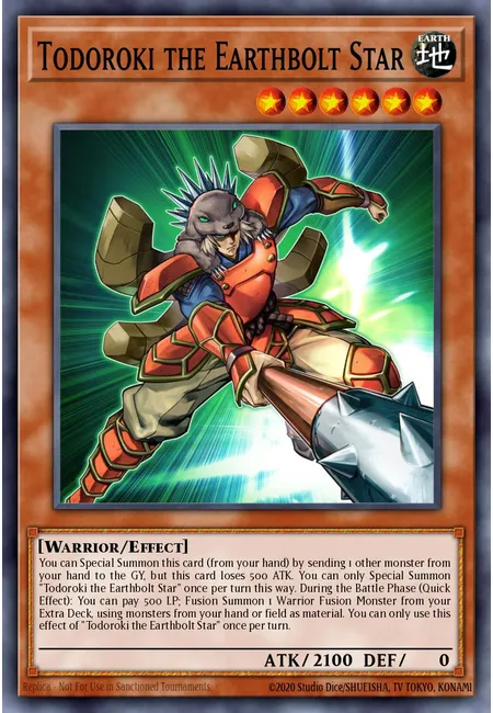 Todoroki the Earthbolt Star