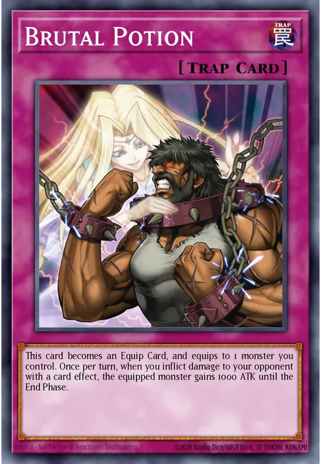 Brutal Potion · Yu-Gi-Oh! GX Tag Force Evolution promotional cards