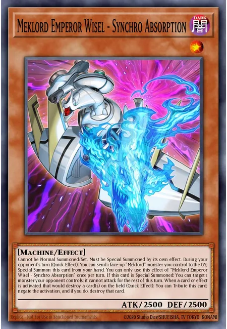 Meklord Emperor Wisel - Synchro Absorption · Legendary Duelists: Rage of Ra