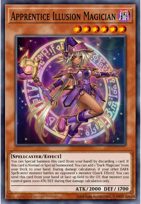 Apprentice Illusion Magician · Weekly Shonen Jump April 2017 membership promotional card
